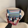 Wavy Pattern Tassel Single Shoulder Underarm Bag Ethnic Style Women Gift Fashion