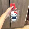 new Sanrio Hello Kitty Stuffed Doll Keychain Love Knot Kitty Cat Cute Cartoon Stuffed Keychains Bag Accessories Ornament Gifts
