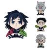 17*20cm Demon Slayer Plush Toys Zenitsu Giyuu Tanjiro Nezuko Inosuke Xmas Gifts