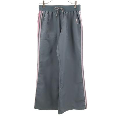 Adidas Boot Cut Track Pants L Gray Women Used