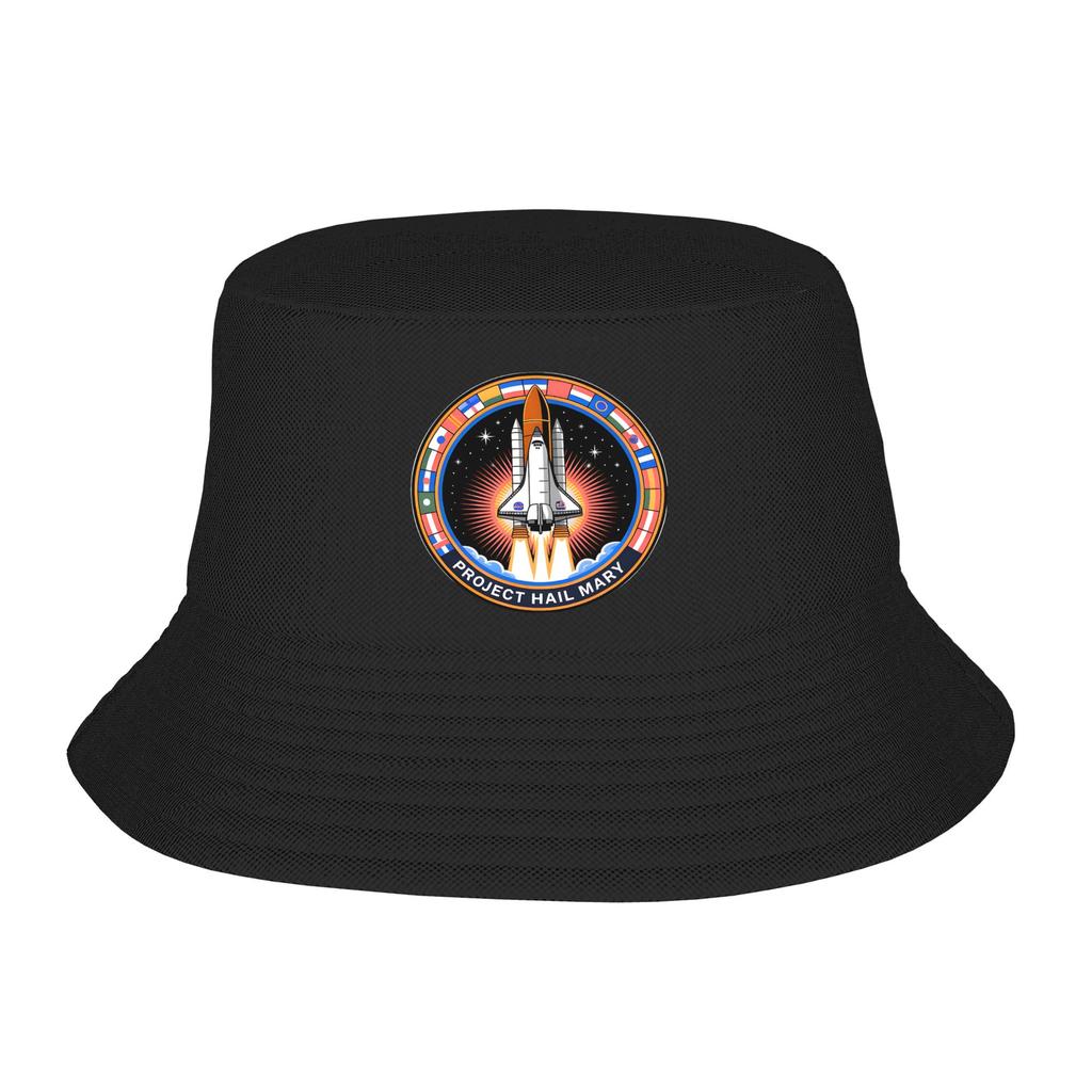 Project Hail Mary Funny Meme Bucket Hat Outdoor FisherUnisex Caps For Unisex Fashion Vacation Sun Hats Foldable Graphic Cap