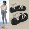 Sandals Women's Summer Outer Wear 2025 New Thick-soled Non-slip Fashion Temperament Versatile, Light and Casual Fairy Style Skirt