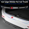 HECQ4 Car 3D Sticker Car Trunk Badge Protective Accessories For S-Cross Swift SX4 Vitara Jimny Lgnis Alto Kaiser Ingnis DZire