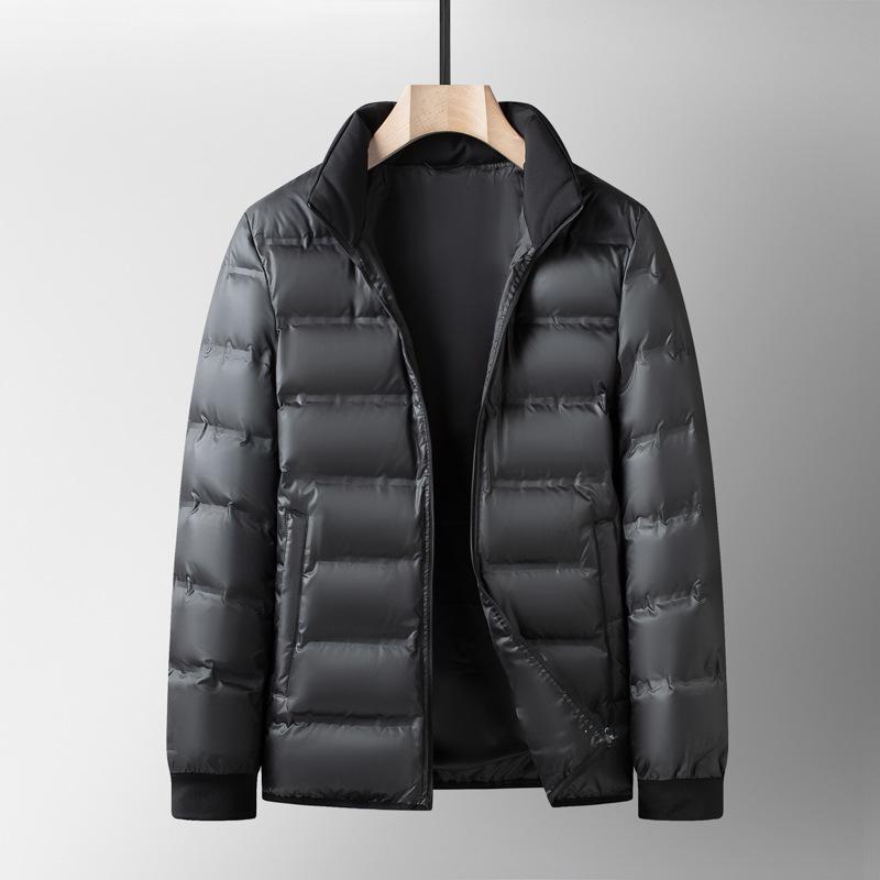 Men's New Winter White Goose Down Removable Liner Down Jacket Versatile Casual High-end Hooded Warm Jacket for Men