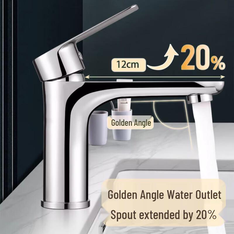 Hot & Cold Bathroom Basin Faucet