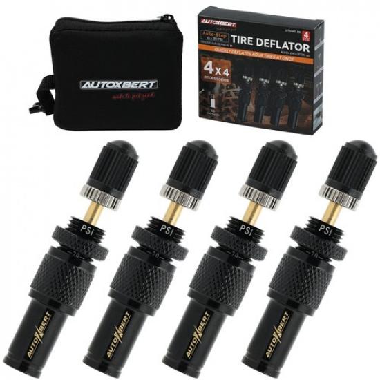 4PCS 10-30 PSI 4 X 4 Adjustable Tire Deflator Air Down Tool offroad accessories