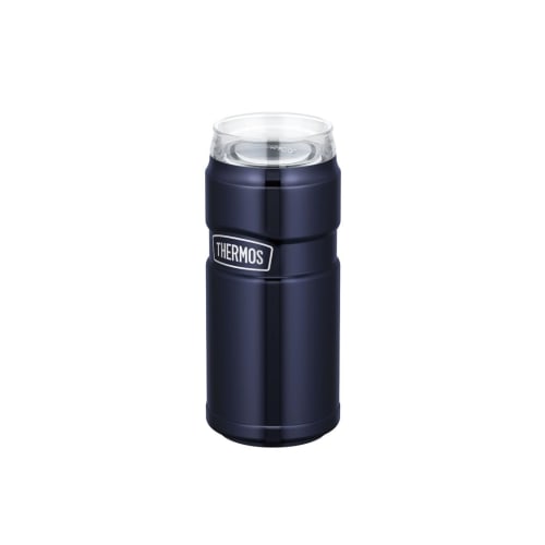 Thermos Outdoor Series Insulated Can Holder for 500ml Cans, 2-Way Type, Midnight Blue, ROD-005 MDB