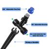 10pcs Irrigation Spray Nozzle 180° Rotatable Adjustable Sprinkler Irrigation Spray Head Suitable For Home Garden Watering System