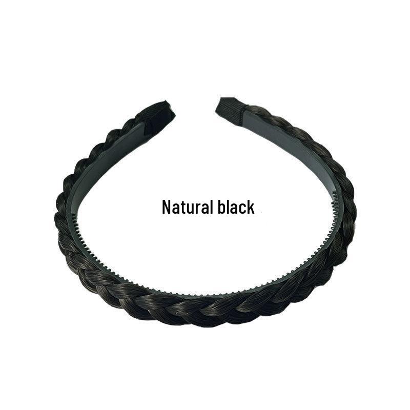 Fishbone Braid Five-Strand High Crown Invisible Hair-Enhancing Headband