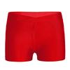 Kids Girls Stretchy Sports Shorts Leggings Boy-cut Slim Fit Gymnastics Ballet Dance Booty Shorts Workout Fitness Tumbling Bottom