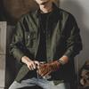 Vintage Workwear Shirt, Men’s Long-sleeved Loose-fit Jacket, Men’s Autumn Coat