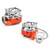 Mini Square Cooktop for Camping and Hiking Camping Gas Stove Foldable Split Gas Burners Cooking Gas Stove Butanes Stove
