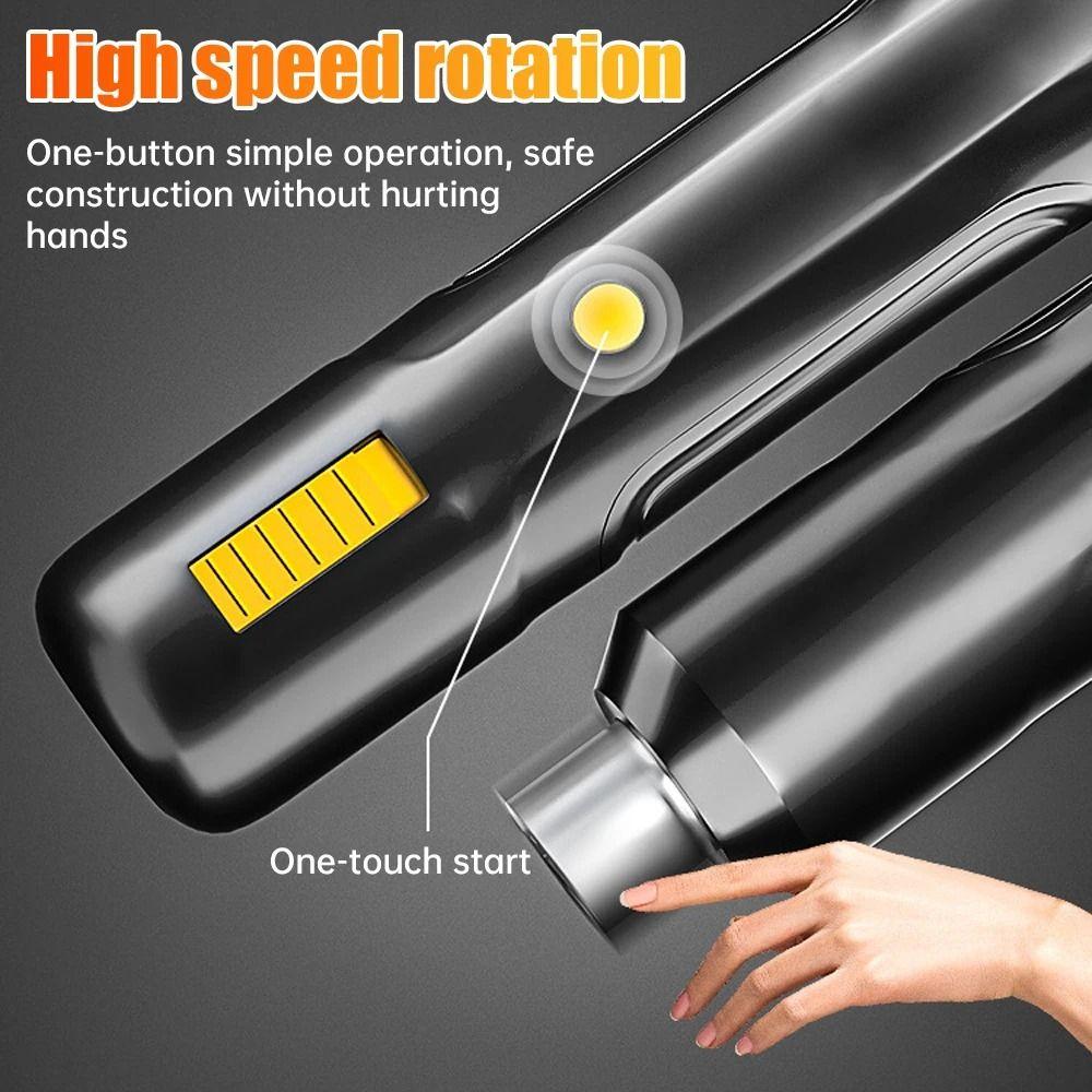 15Pcs Handheld Electric Screw Driver with 13Pcs Bit Hand Drill Power Tool  Home