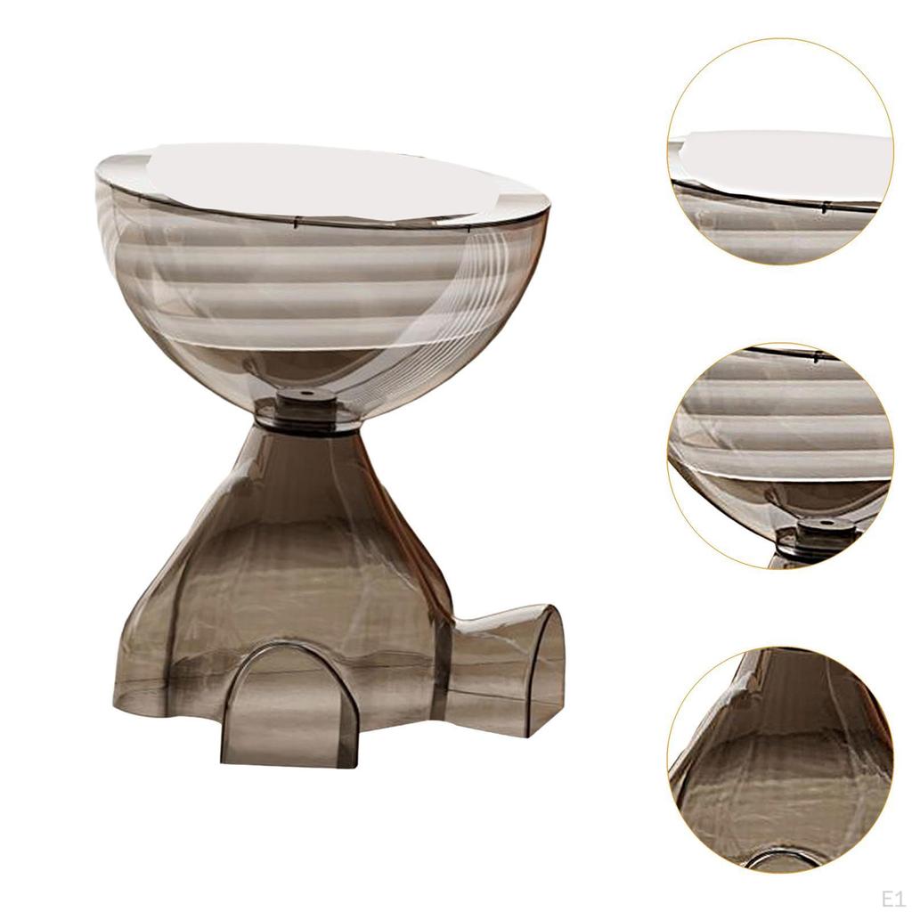 Small End Table Bedside Cabinet Creative Plant Stand Cute Flat Head Coffee for Dorm Bathroom