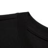 Li-Ning Solid Color Logo Comfortable Breathable Versatile Fashion Pullover Short Sleeve Casual Sports Suit Unisex suit Black AHSU651-2+AKLU881-1