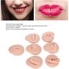 Soft Silicone Flexible Model Body Part Displays Set, Silicone Tongue Mouth Navel Ear Model for Piercing Practice and Jewelry Display Acupuncture