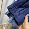 2025 Women's Loose Fit Long-Sleeved Polo Collar Shirt - Early Autumn Commuter Style with High Manganese Wash