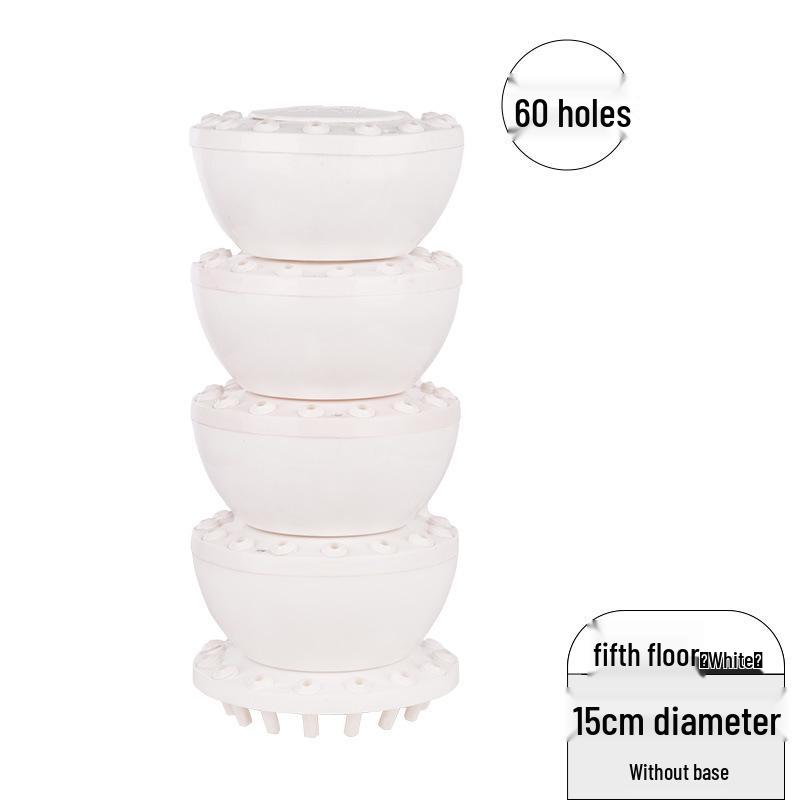 Multifunctional Display Stand for Candied Hawthorn, Cotton Candy & Potato Tower with Plastic Stick Holder