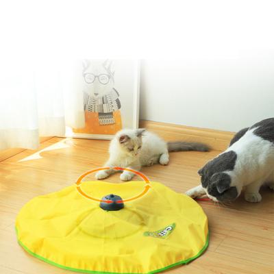 Akıllı Kedi Oyuncakları Hareketli Tüy İnteraktif Kedi Oyuncağı Yavru Kedi Otomatik Evcil Hayvan Oyuncağı