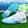 New Teenager's Football Shoes Children's High Quality Soccer Field Cleats Comfortable High-top Sneakers Wear-Resistant