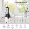Smart Electrical Dental Water Flosser Cordless IPX7 Waterproof for Dental Health and Teeth Whitening