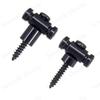 4PCS With Screw Guitar String Retainer Black / Silver / Gold Guitar Accessory  For Electric Guitars