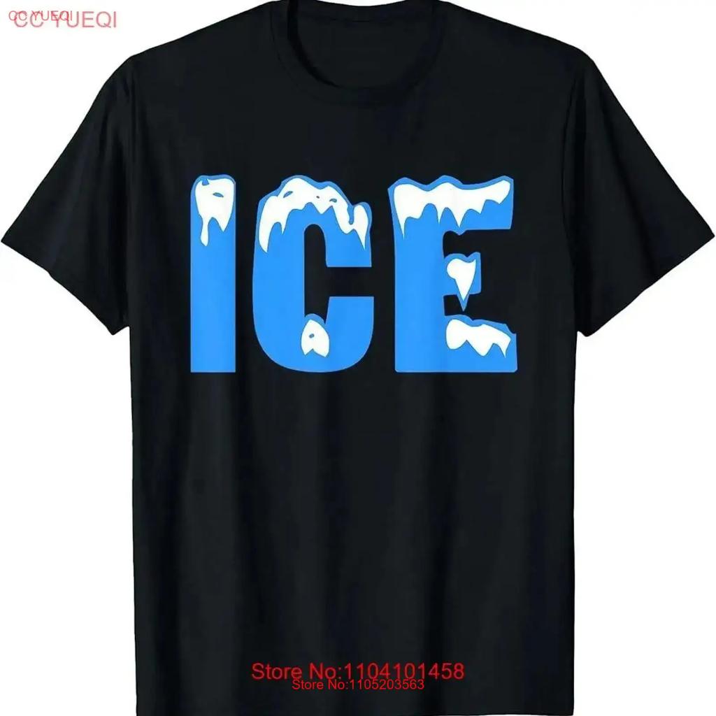 Ice And Baby Family Funny Christmas Costume Couples T Shirt Vintage Streetwear Unisex Comfortable Slightly
