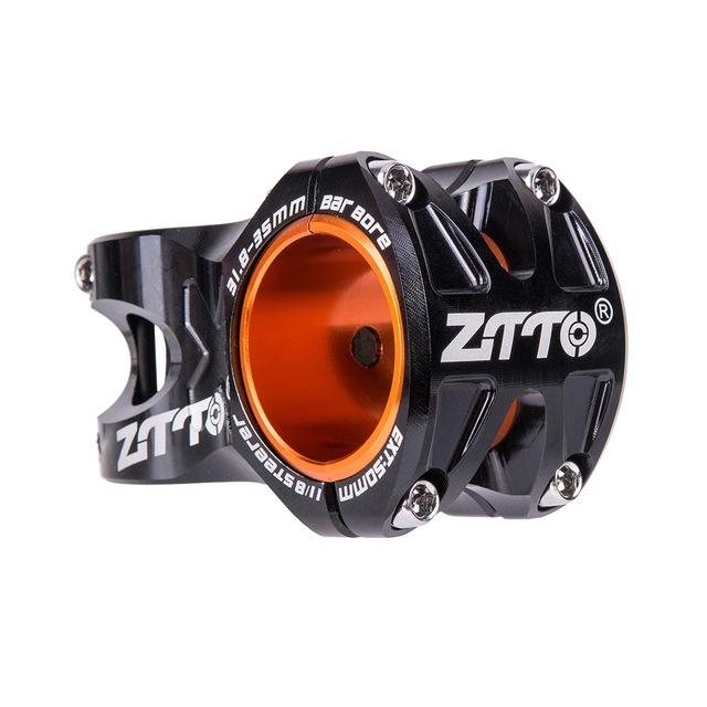 ZTTO MTB High-Strength Lightweight Bicycle Stem CNC Aluminum Alloy 0 Degree Rise DH AM Enduro For 35mm / 31.8mm Bike Handlebar