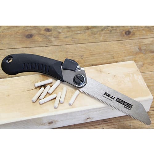 SK11 (SK11) Replaceable Blade Type Folding Saw Blade Length 120mm Dowel Cutting For Crafting S120-DB