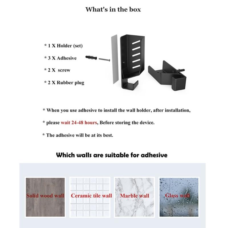 Adjustable Routers Stand Wall Mount for TV Boxes Laptops and More Holds Devices Up to 4cm Thick