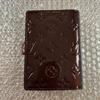 Used LOUIS VUITTON Monogram Vernis Agenda Cover Amarante New
