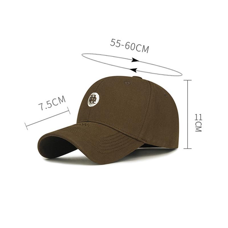 Embroidered Letter Baseball Cap for Men Sunshade Cap