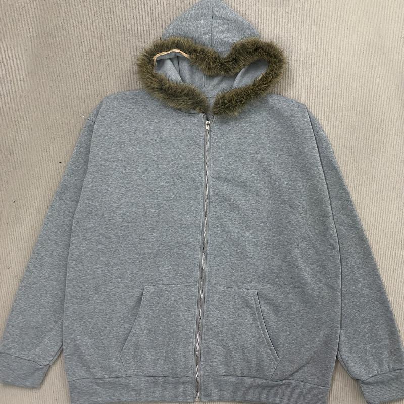 Europäischer und Amerikanischer Y2K Street Vintage Bedruckter Langarm-Hoodie