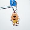Stray Kids SKZOO Pudding Series Acrylic Keychain Cute Cartoon Animal Character Ball Chain Bag Pendant Fan Merchandise Gift for STAY