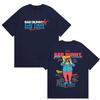 Bad Bunny Debi Tirar Mas Fotos 2026 World Tour Graphic T-Shirt, Unisex Vintage Crew Neck Loose Cotton Y2K Top T-shirt