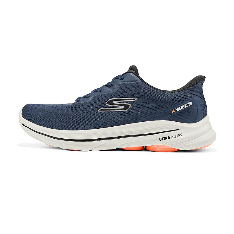 Skechers Edgeride Unisex Low Top Walking Shoes Lightweight Soft Sole Wear Resistant 216797-NVOR 41