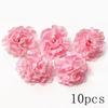 Pink Artificial Flowers Head For Wedding Home Room Decor DIY Fake Flowers For Decoration Birthday Party Craft Wreath Decoration