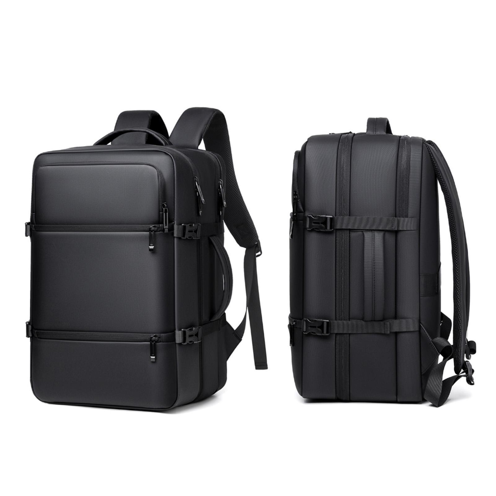 

Рюкзак с вакуумной компрессией, ткань Оксфорд, расширяемый, водонепроницаемый, рюкзак для ноутбука, сумка-викендер для путешествий, бизнеса