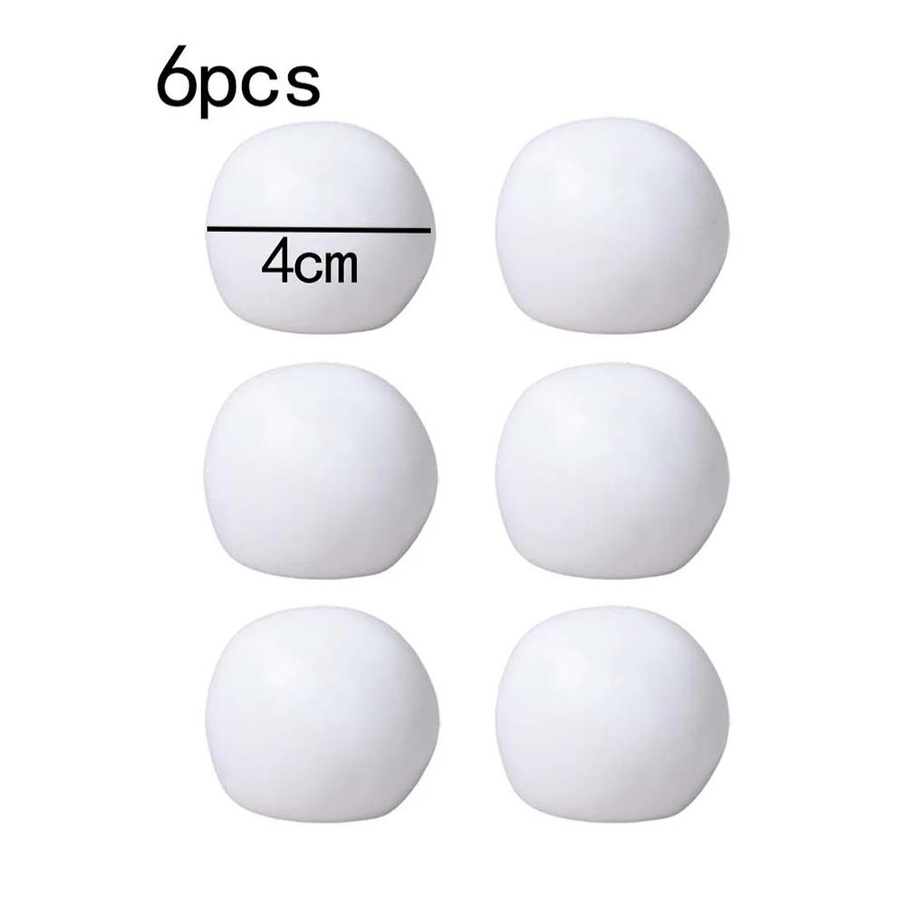 6Pcs Elastic Stretchable DIY Stress Relief Ball TPR Noise Making Ball Squish Toy Production