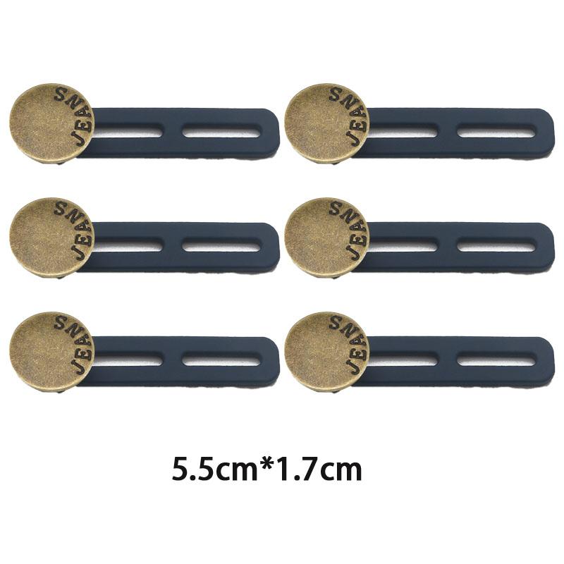 6PCS Jeans and Pants Button Waist Adjustment for DIY Pants Jeans Free Sewing Waist Extenders Buttons for Women and Men NK004