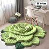 New Flower Carpet Special-Shaped Soft Peony Floor Mat Durable 40X40Cm Non-Slip Absorbent Bathroom Floor Mat