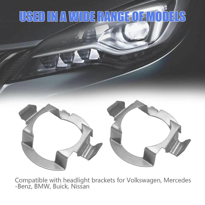 Car H7 LED Headlight Bulb Holder Adapter Lamp Base For Mercedes-Ben z E class/ML350 LED H7 Bulb Holder Adapters 2Pcs