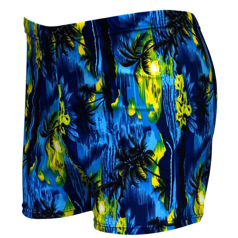 Printed Plus Size Fashion Flat Leg Swimsuit 933-934