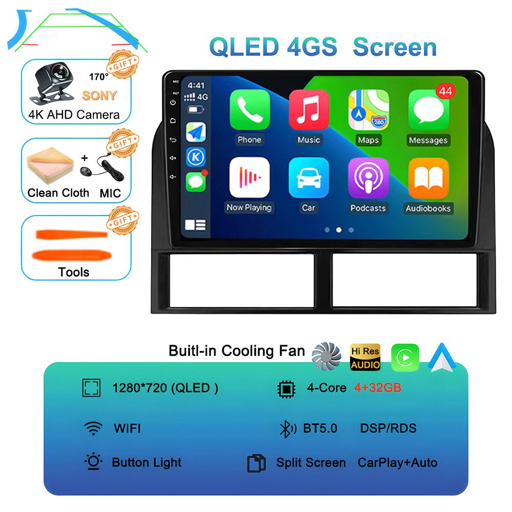 

Android 14 Для Jeep Grand Cherokee II WJ 1998 - 2004 Автомагнитола Мультимедийный Видеоплеер Навигация GPS QLED IPS Нет 2din 2 дин dvd CHINA