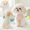 Mesh Dog Cooling Vest Summer Breathable Sleeveless T-Shirt Color Block Pet Tank Top with D-Ring for Small Dogs Yorkie Chihuahua