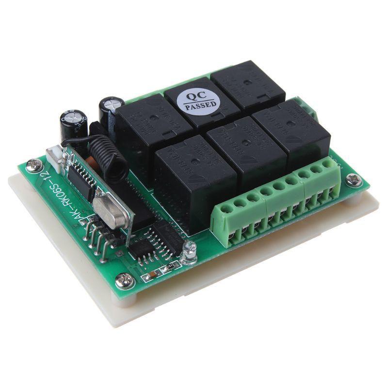 Radio Frequency  Wireless Learning Code Remote Controller Wifi for  Home Light RF Receiver 12V 433Mhz Transmi