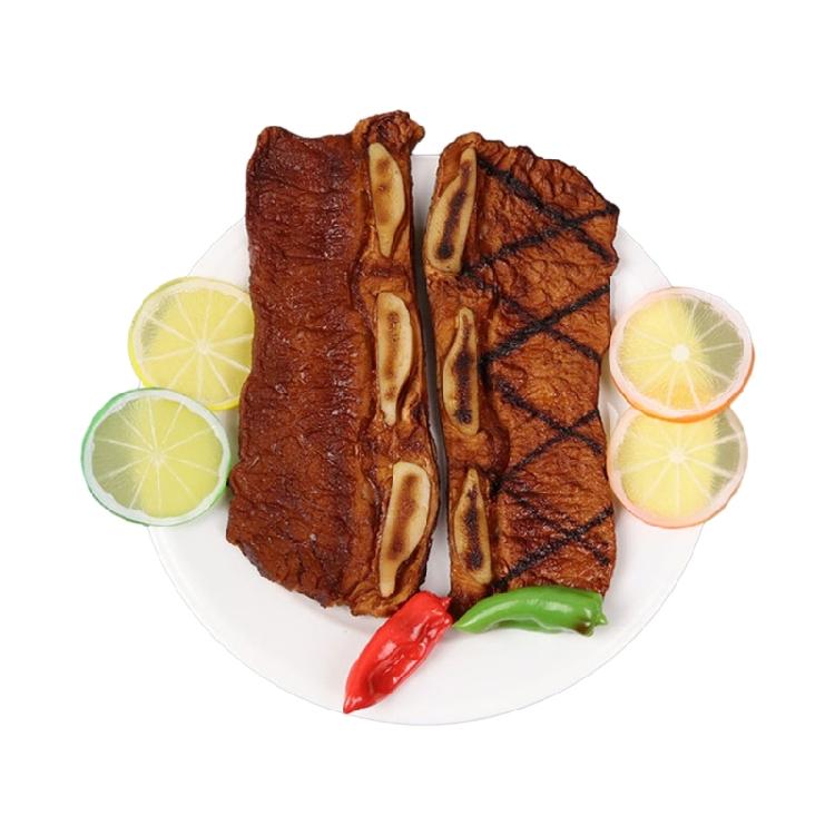 Simulated Food Artificial Steak Fake Steak Kid Toy for Party Use Decorations
