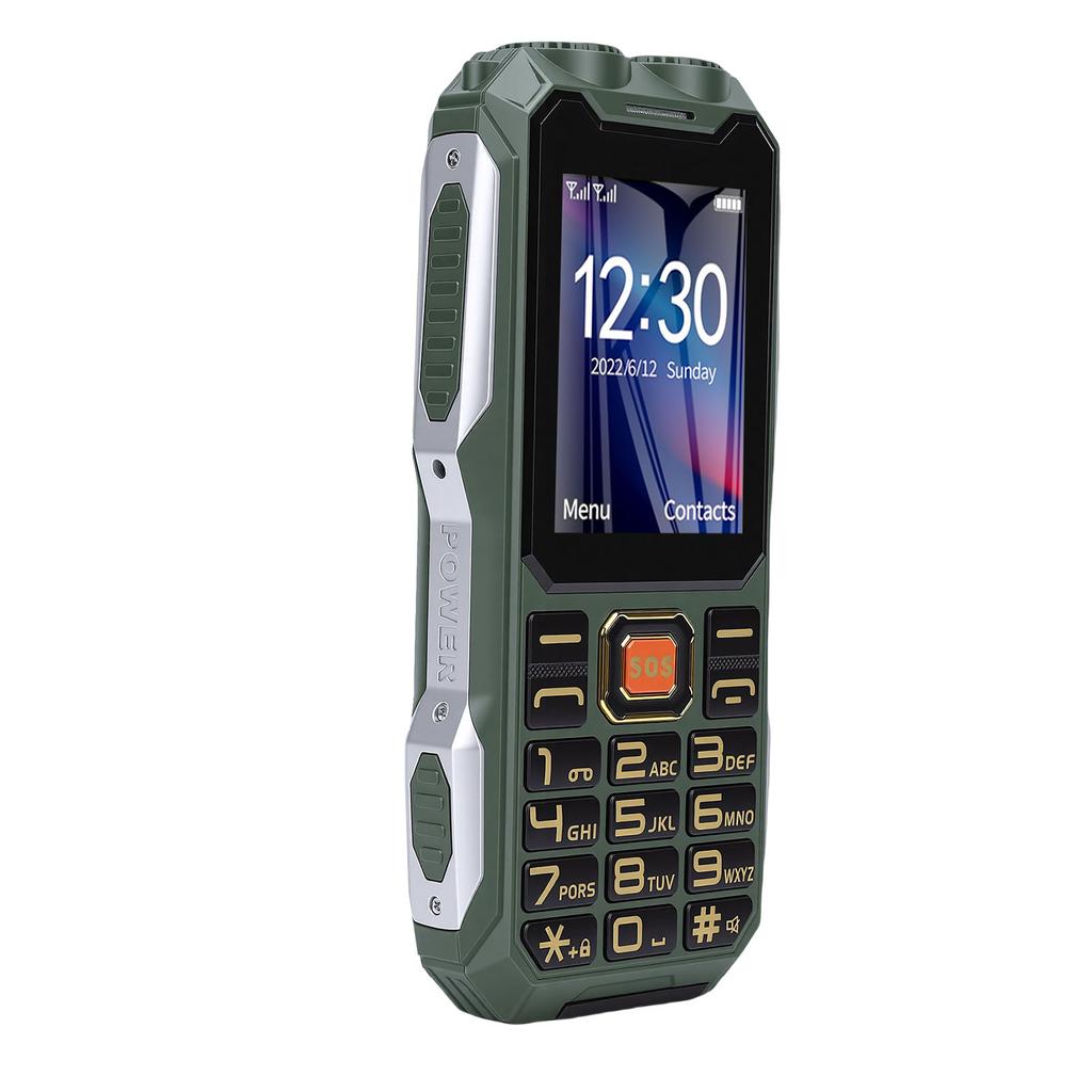 4G LTE Unlocked Phone with SOS Key 0.08MP Camera Dual SIM MP3 Call Text Messaging Function 2.4 Inch Large Screen