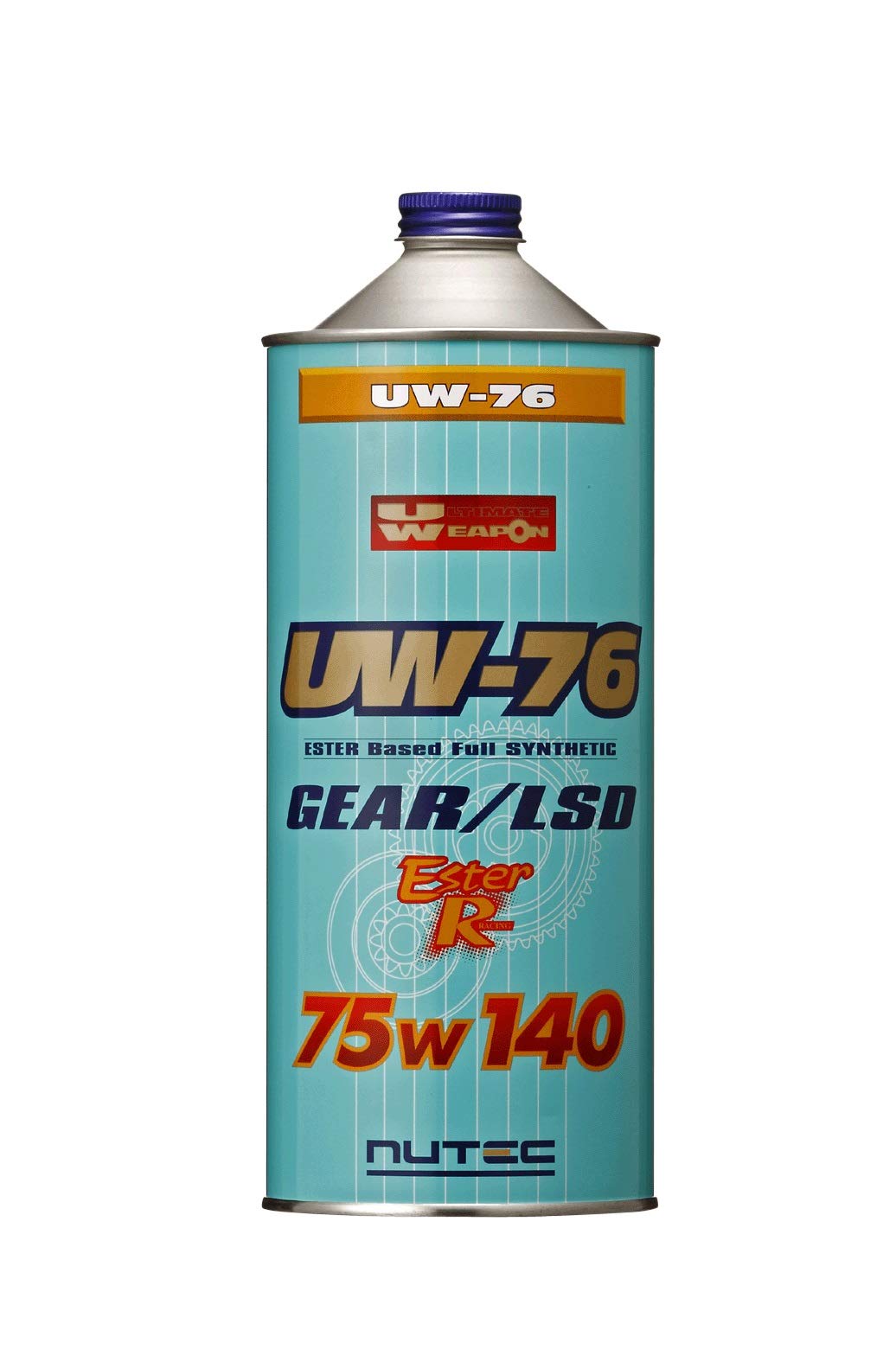 

NUTEC InterCeptor UW-76 75W-140 Gear Oil, 100% Synthetic (Ester-Based), 1L (Older Model)