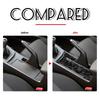 Real Carbon Fiber Car Water Cup Holder Cover Panel Sticker for Mazda 3 2010 2011 2012 2013 Trim Interior Car Styling Accessories